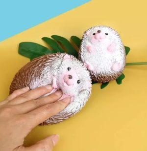 Erizo Realista Juguete Antiestrés Squishy