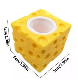 Ratón Y Queso Juguete Antiestrés Squishy