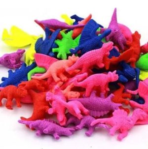 Pack De 10 Dinosaurios Expandibles Con El Agua