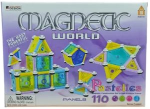 Magnetic World. Juguete Didáctico De Imánes 110pcs