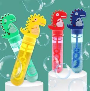Set de 3 frascos de Burbuja Diseño Dinosaurio. Bubble Wate