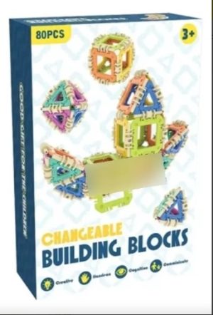 Building Blocks Juguete Didáctico 80pcs