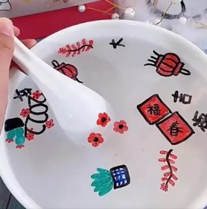 8 Floating Market. Plumones Mágicos Para Tattoo + Cuchara