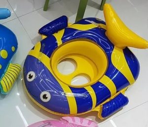 Flotador Estilo Pez. Inflable Bebé