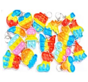 Pack De 6 Pop It Llaceros Formas Surtidas