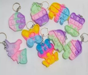 Pack De 6 Pop It Llaceros Formas Surtidas