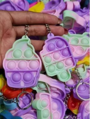 Pack De 6 Pop It Llaceros Formas Surtidas