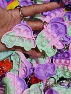 Pack De 6 Pop It Llaceros Formas Surtidas