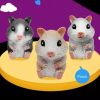Hamster Realista Juguete Antiestrés Squishy (1 unidad)