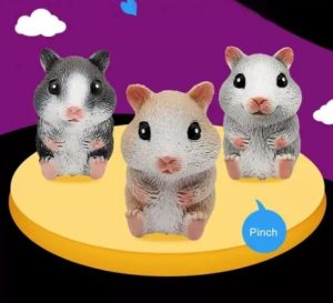 Hamster Realista Juguete Antiestrés Squishy (1 unidad)