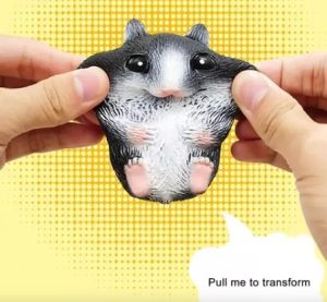 Hamster Realista Juguete Antiestrés Squishy (1 unidad)