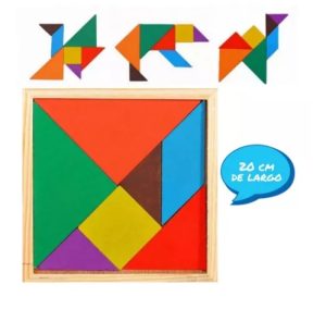 Tamgram De 20cm - Juguete Didáctico
