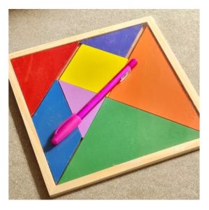 Tamgram De 20cm - Juguete Didáctico