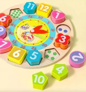 Reloj De Enseñanza Para Niños Armable