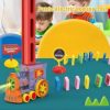 Domino Train Tren De Juguete Automático Con Fichas De Domino
