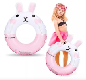Flotador Infantil Inflable De Conejo. Con Manilla