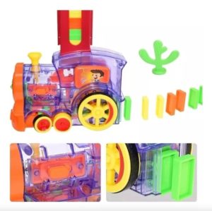 Domino Train Tren De Juguete Automático Con Fichas De Domino