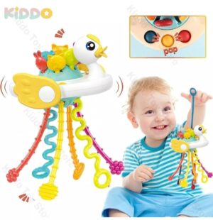 Juguete Sensorial Para Bebé 5 En 1 - Mordedor Infantil