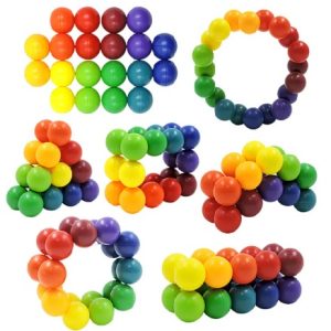 Puzzle De Bolitas. Juguete Fidget Sensorial