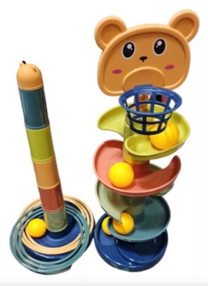 Tazas Apilables Con Pista De Tubos 26 Piezas