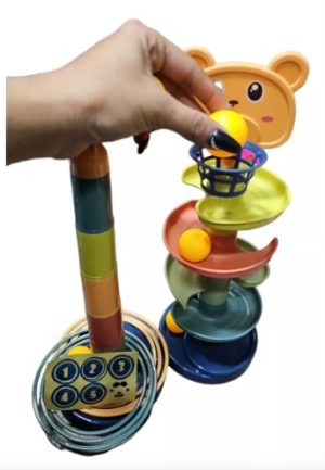 Tazas Apilables Con Pista De Tubos 26 Piezas