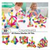 Bloques Magnéticos De Barras 100 Pcs. Juego De Construcción