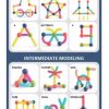 Bloques Magnéticos De Barras 100 Pcs. Juego De Construcción