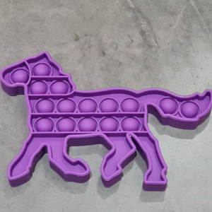 Pop It Fidget Juguete Sensorial Antiestress - Diseño Caballo