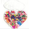 Kit Con 500 Cuentas O Mostacillas De Madera Para Collares