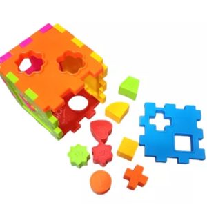 Cubo Armable Para Motricidad. Juguete Didáctico