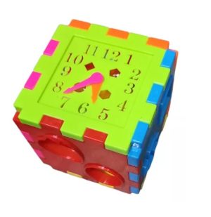 Cubo Armable Para Motricidad. Juguete Didáctico