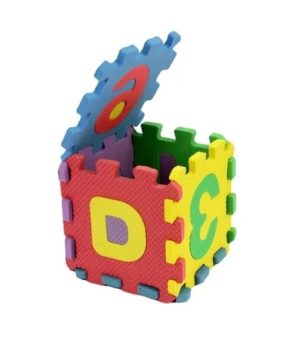 72 Pcs De Rompecabezas De Goma Eva De Letras. 2 Sets De 36
