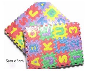 72 Pcs De Rompecabezas De Goma Eva De Letras. 2 Sets De 36