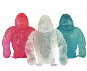 Gorilla Squishy Antiestres Transparente