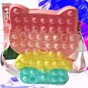 Pop It XL En Forma De Cartera, kitty