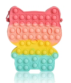 Pop It XL En Forma De Cartera, kitty