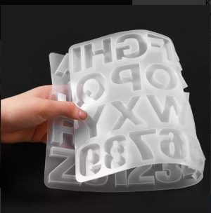 Kit Para Hacer Llaveros De Letras Con Resina Epoxica