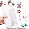 Kit Para Hacer Llaveros De Letras Con Resina Epoxica