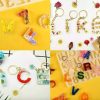 Kit Para Hacer Llaveros De Letras Con Resina Epoxica