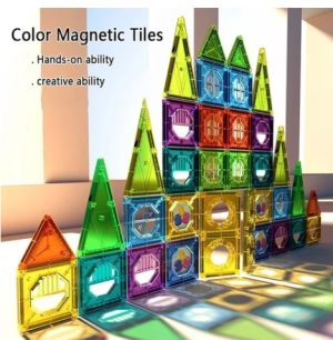 magnetic 5600013000 Set De Bloques Imantados De 56 Pcs. Building Blocks