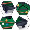 mini pool 001002 Mini Mesa De Pool, 16 Bolas Y 2 Tacos