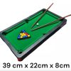 mini pool 001002003 Mini Mesa De Pool, 16 Bolas Y 2 Tacos