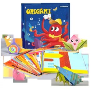 origami00001 Kits Comoleto Origami. 108 Hojas Mas 2 Manuales