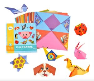 Kits Comoleto Origami. 108 Hojas Mas 2 Manuales