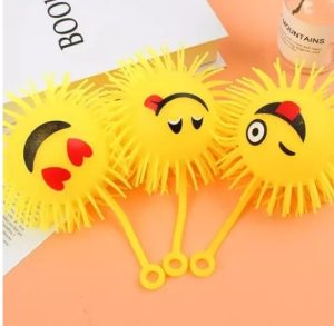 Squishy Chascona De Emoji Que Brilla En La Oscuridad