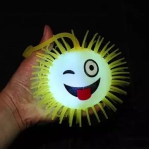 Squishy Chascona De Emoji Que Brilla En La Oscuridad