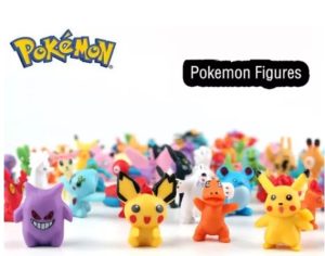 Pack 12 Figuritas Surtidas De Pokemon Coleccionables 2 A 3cm