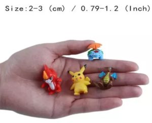 Pack 12 Figuritas Surtidas De Pokemon Coleccionables 2 A 3cm