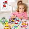 Kit 6 Hojas De Stickers De Paw Patrol