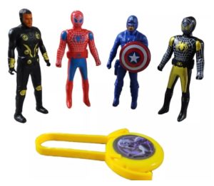 Pack De Super Héroes. Spiderman, Capitan América Y Más